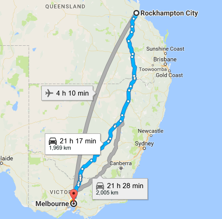 Rockhampton to Melbourne Removalists | United Movers